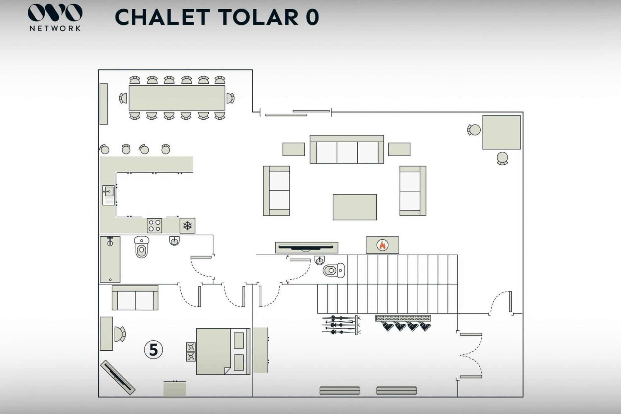 르그랑보르낭 Chalet Tolar - Ovo Network 빌라 외부 사진